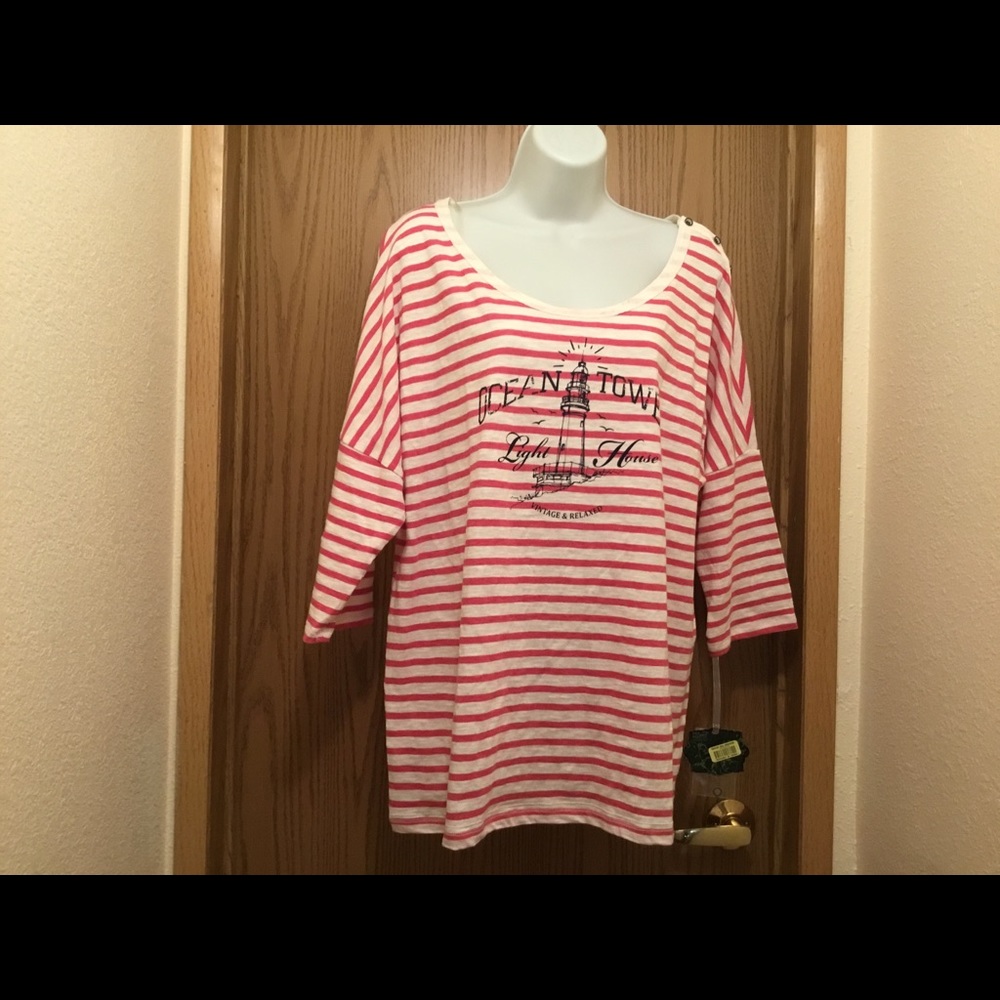 Sleep Sense pj top sz L NWT